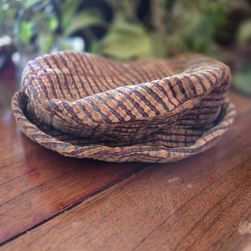 Striped Multicolor Women's Hat
